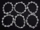 [Video]High Quality! Crystal AAA- Dice Shape 10mm & Round 6mm Bracelet