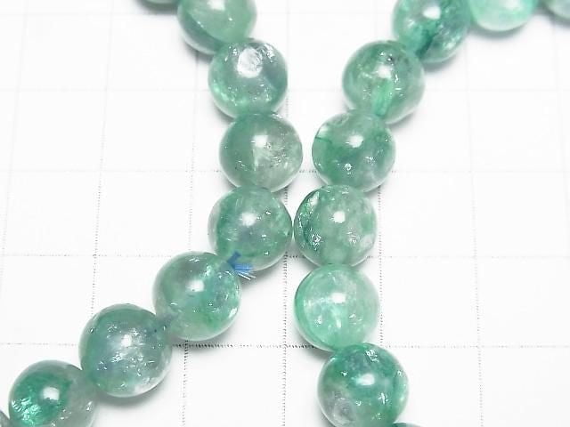 [Video] Green Lepidolite AAA- Round 9-10mm Bracelet
