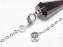 [Video]Smoky Quartz AAA Pendulum 40-45x16x16mm with chain 1pc