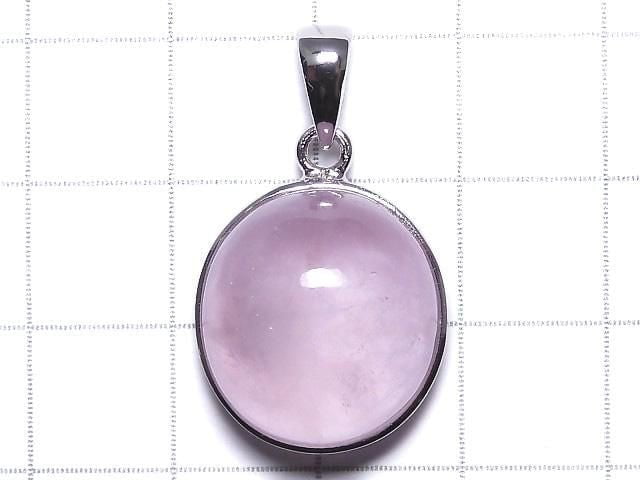 [Video][One of a kind] Morganite AAA Pendant Silver925 NO.149