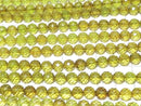 [Video] Green Amber AAA- 64Faceted Round 6mm 1/4 or 1strand beads (aprx.15inch/38cm)