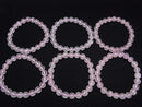 [Video]Morganite AA++ Round 8mm Bracelet