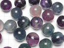 [Video] Multicolor Fluorite AA++ Sphere, Round 20mm 3pcs