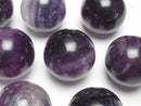 [Video] Purple Fluorite AA++ Sphere, Round 30mm 1pc
