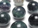 [Video] Green Fluorite AA++ Sphere, Round 40mm 1pc