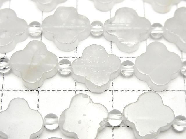 [Video] Crystal flower motif 13x13mm half or 1strand beads (aprx.14inch/34cm)