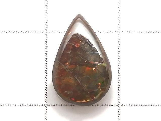 [Video][One of a kind] Ammolite AAA- Loose stone 1pc NO.4