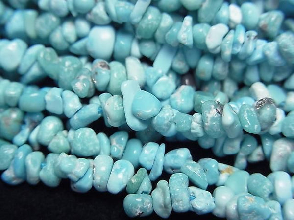 [Video] Arizona Sleeping Beauty Turquoise Chips (Small Nugget) Half or 1 Strand Bead (approx. 15 inches/37 cm)