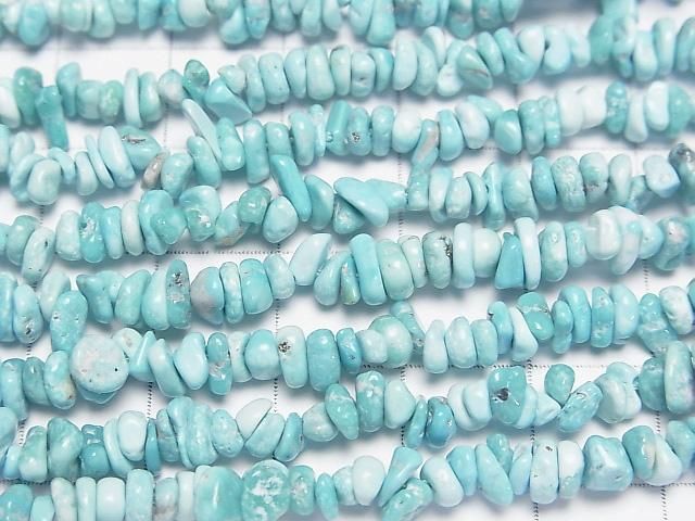 [Video]Arizona Sleeping Beauty Turquoise Chips (Small Nugget) half or 1strand (Approx 37mm)