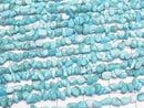 [Video] Arizona Sleeping Beauty Turquoise Chips (Small Nugget) Half or 1 Strand Bead (approx. 15 inches/37 cm)