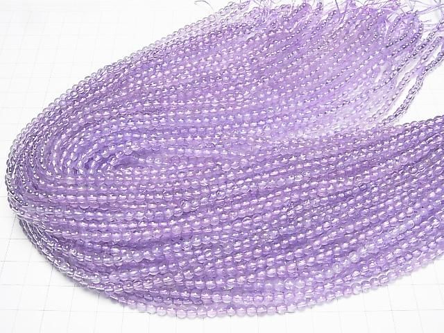 [Video] Pink Amethyst AA++ Round 4mm 1strand beads (aprx.15inch/37cm)