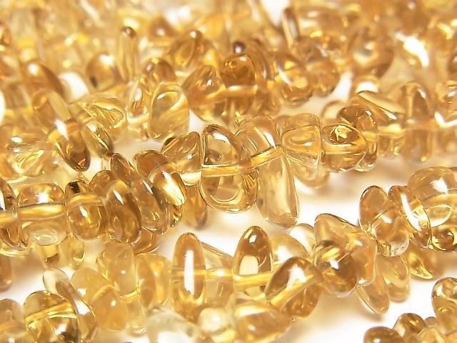 [Video] Citrine AA++ Chips (Small Nugget) 1-strand beads (approx. 15 inches/38 cm)