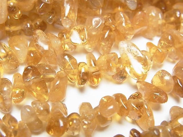 [Video]Citrine AA+ Chips (Small Nugget) 1 strand beads (aprx.15inch/38cm)