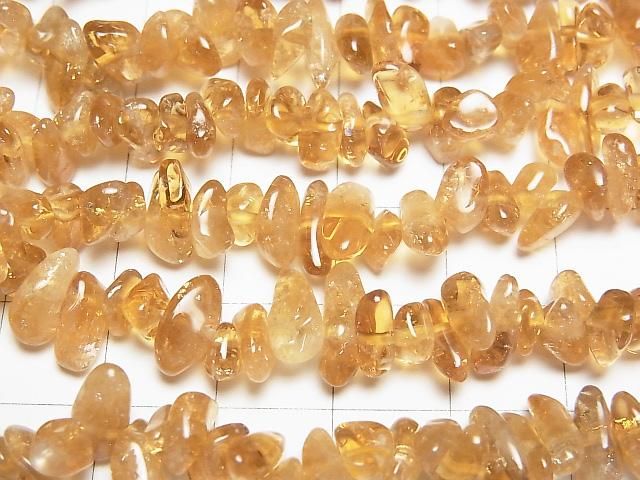 [Video]Citrine AA+ Chips (Small Nugget) 1 strand beads (aprx.15inch/38cm)