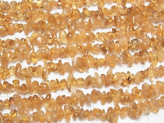 [Video]Citrine AA+ Chips (Small Nugget) 1 strand beads (aprx.15inch/38cm)