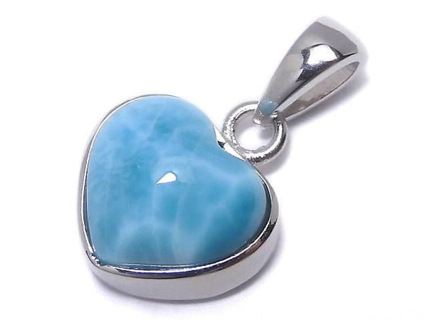 [Video][One of a kind] Larimar Pectolite AAA Pendant Silver925 NO.322