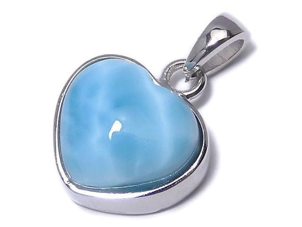 [Video][One of a kind] Larimar Pectolite AAA Pendant Silver925 NO.323