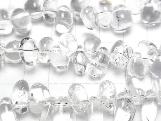 [Video] Crystal AAA- Chips (Small Nugget) Top Side Drilled Hole 1strand beads (aprx.15inch/38cm)
