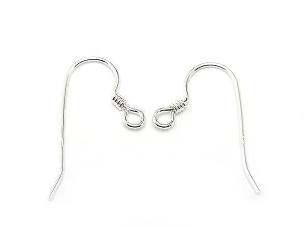 Silver925 Earwire 24x14mm [Sterling Silver Finish] 2pairs