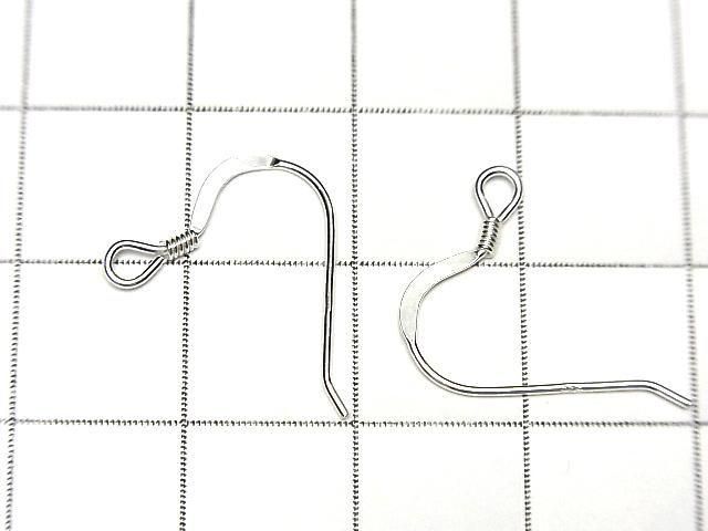 Silver925 Earwire 18x14mm [Sterling Silver Finish] 3pairs