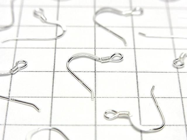Silver925 Earwire 18x14mm [Sterling Silver Finish] 3pairs