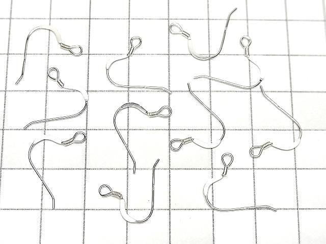Silver925 Earwire 18x14mm [Sterling Silver Finish] 3pairs