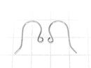 Silver925 Earwire 22x13mm [Sterling Silver Finish][Rhodium Plated][18KGP] 2pairs