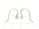 Silver925 Earwire 22x13mm [Sterling Silver Finish][Rhodium Plated][18KGP] 2pairs