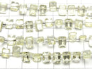 [Video]High Quality Lemon Quartz AAA Rectangle Faceted 7x5mm half or 1strand (18pcs)