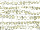 [Video]High Quality Lemon Quartz AAA Rectangle Faceted 7x5mm half or 1strand (18pcs)