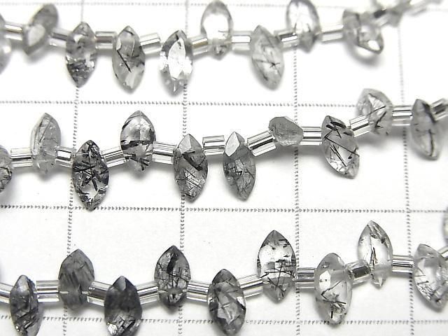 [Video]High Quality Tourmaline Quartz AAA- Marquise Faceted 6x3mm 1strand (18pcs)