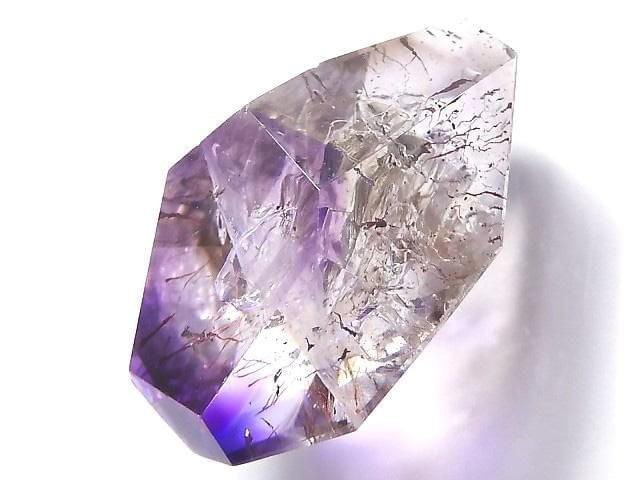 [Video][One of a kind] Water Elestial Quartz AAA- Faceted Nugget Loose stone 1pc NO.2