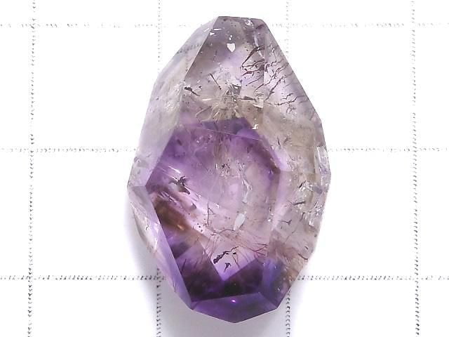 [Video][One of a kind] Water Elestial Quartz AAA- Faceted Nugget Loose stone 1pc NO.2