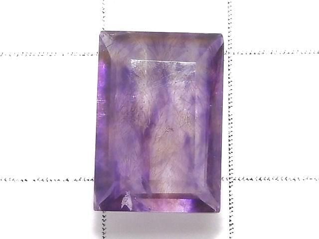 [Video][One of a kind] Elestial Quartz AAA- Faceted Loose stone 1pc NO.213