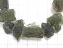 [Video][One of a kind] Moldavite Rough Rock Nugget Bracelet NO.2