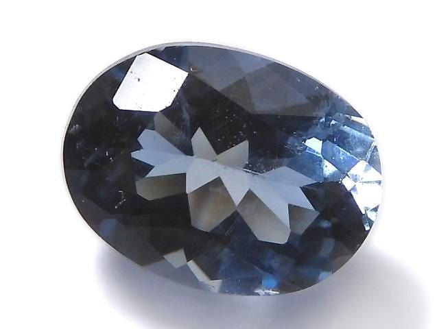 [Video][One of a kind] High Quality Blue Apatite AAA Loose stone Faceted 1pc NO.8
