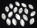 High Quality White Shell AAA Marquise Cabochon 26x14mm 1pc