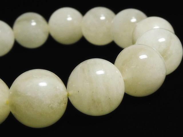 [Video][One of a kind] Libyan Desert Glass Round 13.5mm Bracelet NO.29