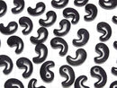 [Video] Black Obsidian AAA Comma Shaped Bead 30x20mm 1pc