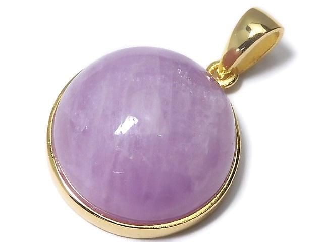 [Video][One of a kind] Nigerian Kunzite AAA- Pendant 18KGP NO.8