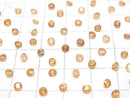 [Video]High Quality Spessartite Garnet AAA Loose stone Round Faceted 3x3mm 2pcs