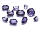 [Video][One of a kind] High Quality Purple Scapolite Loose stone Faceted 10pcs Set NO.6