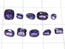 [Video][One of a kind] High Quality Purple Scapolite Loose stone Faceted 10pcs Set NO.6