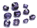 [Video][One of a kind] High Quality Purple Scapolite Loose stone Faceted 10pcs Set NO.8