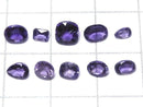 [Video][One of a kind] High Quality Purple Scapolite Loose stone Faceted 10pcs Set NO.8