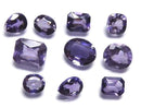 [Video][One of a kind] High Quality Purple Scapolite Loose stone Faceted 10pcs Set NO.9