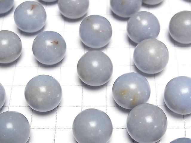 [Video] Angelite AA+ Sphere, Round 15mm 5pcs