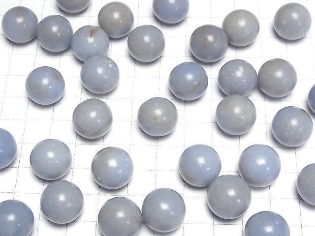 [Video] Angelite AA+ Sphere, Round 15mm 5pcs
