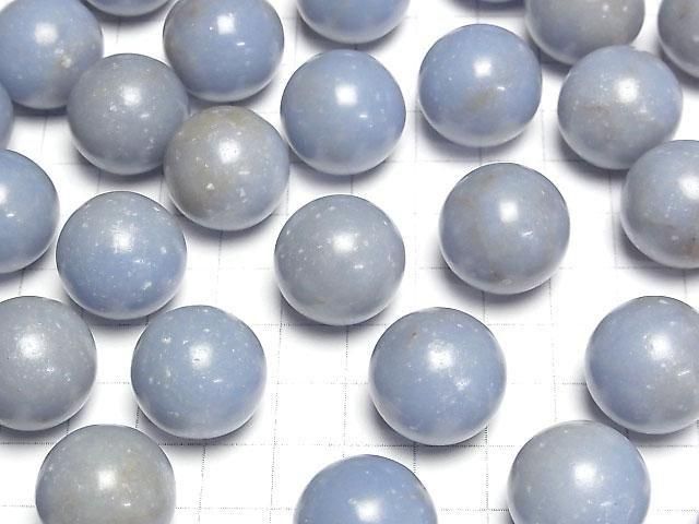 [Video] Angelite AA+ Sphere, Round 20mm 3pcs