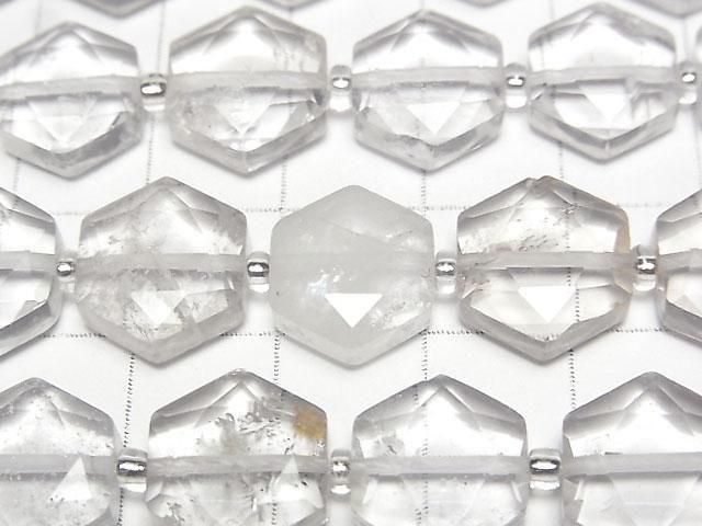 [Video] Crystal AA+ Hexagon Cut 12x13mm 1strand beads (aprx.15inch/38cm)